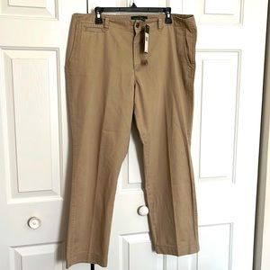 NWT Lauren Ralph Lauren Chinos/Khaki Pants